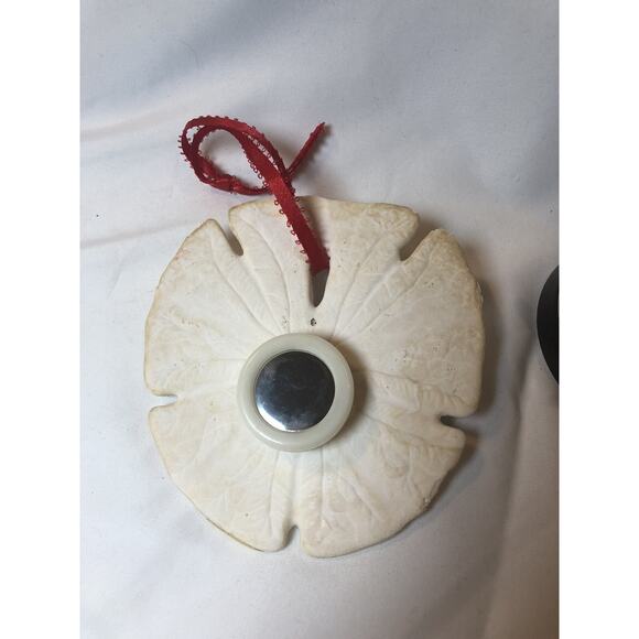 Disney Mickey Mouse Large Sand Dollar And Minnie Mouse Photo Holder Resin Wire - Picture 3 of 5